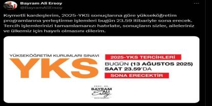 Tercih yapmayanlar! YKS tercih süreci bugün sona eriyor