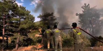 Mersin ve Hatay'da yangın kabusu sürüyor